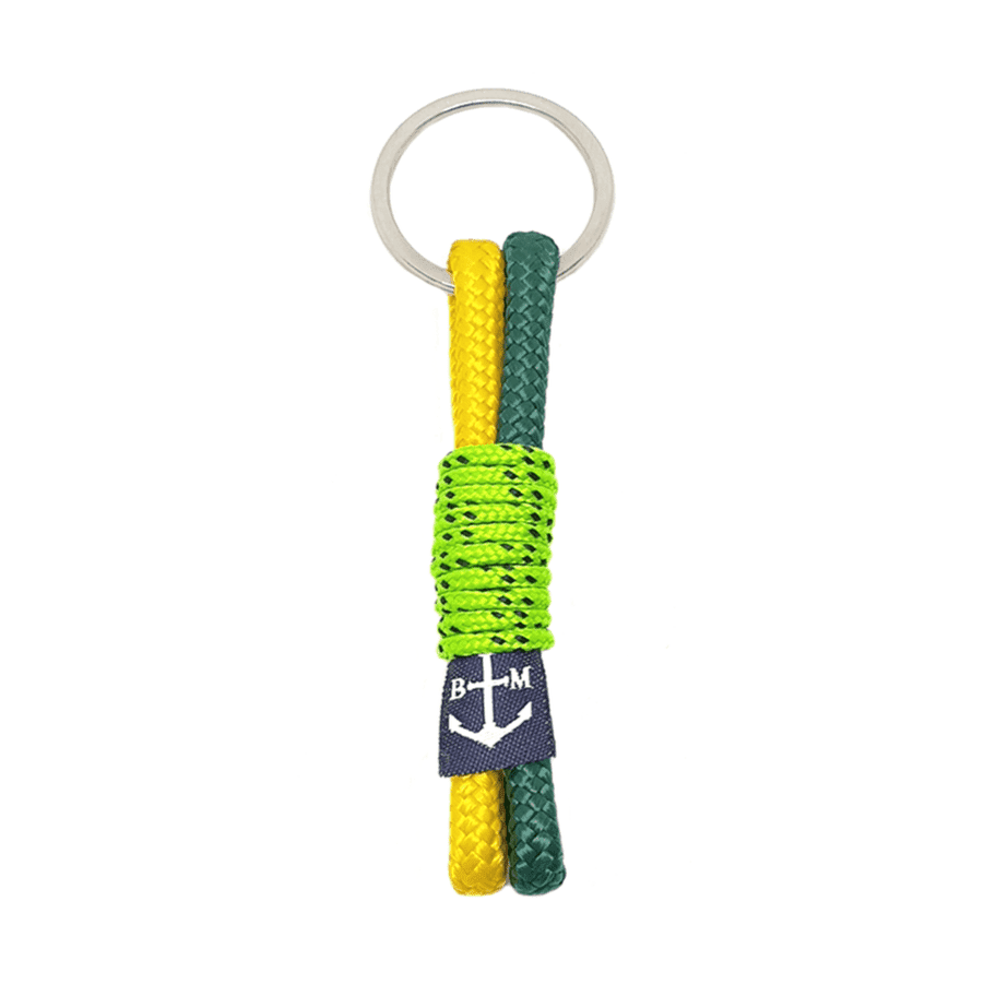 Yellow-Green Handmade Keychain