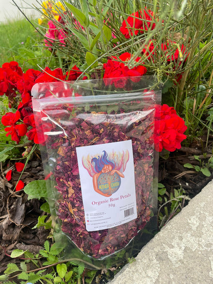 Organic Rose Petal Tea (50g)